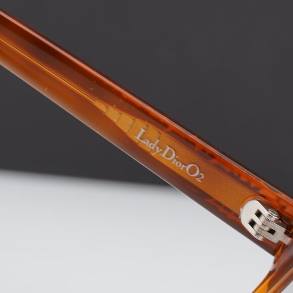 Dior LADYDIORO 2 0SX7 00 Rectangle Eyeglasses 52mm - Havana - Picture 5 of 11